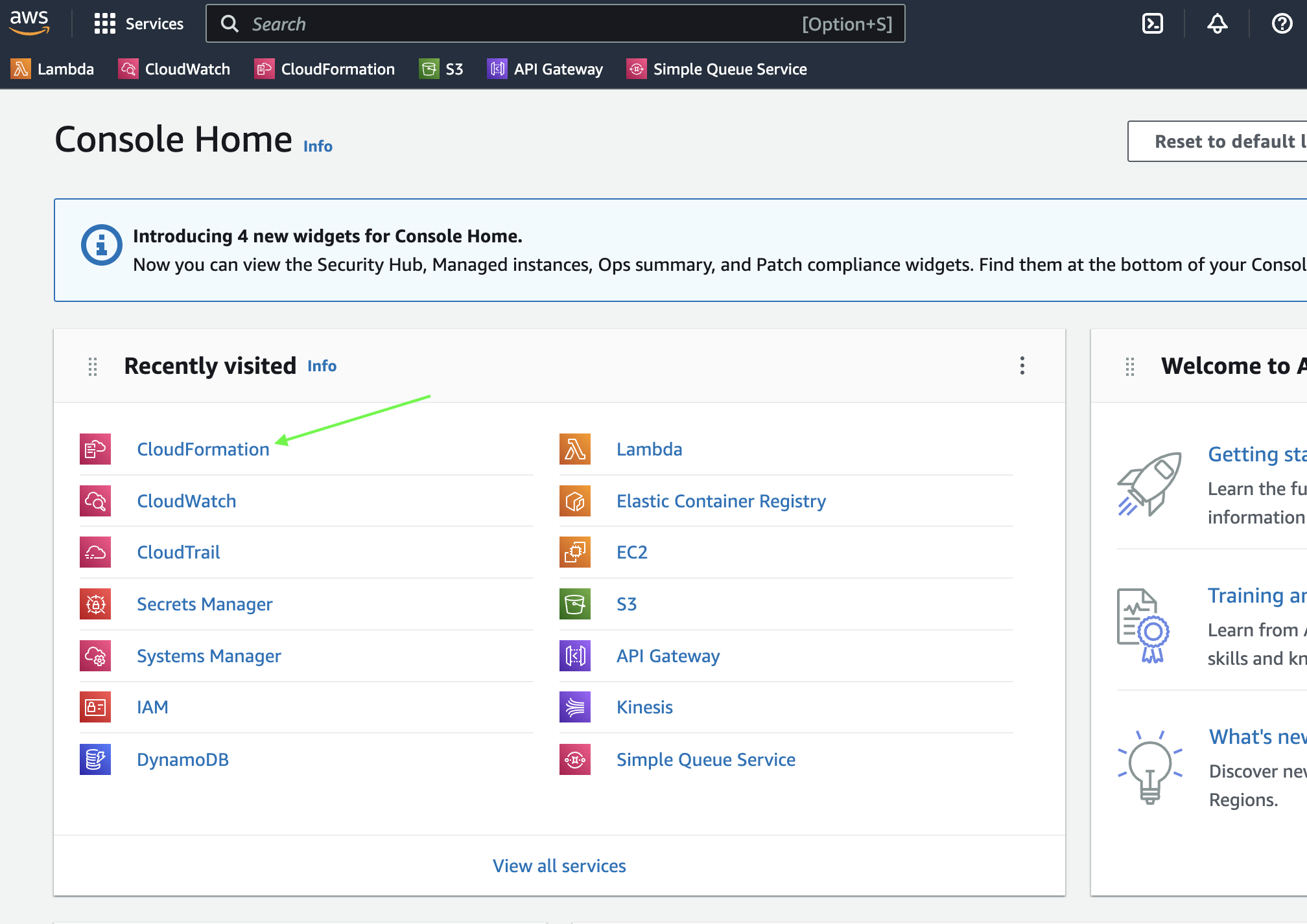 AWS Console Login